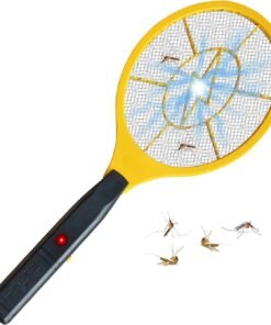Electric Fly Swatter Bug Zapper Battery Operated Flies killer Indoor & Outdoor